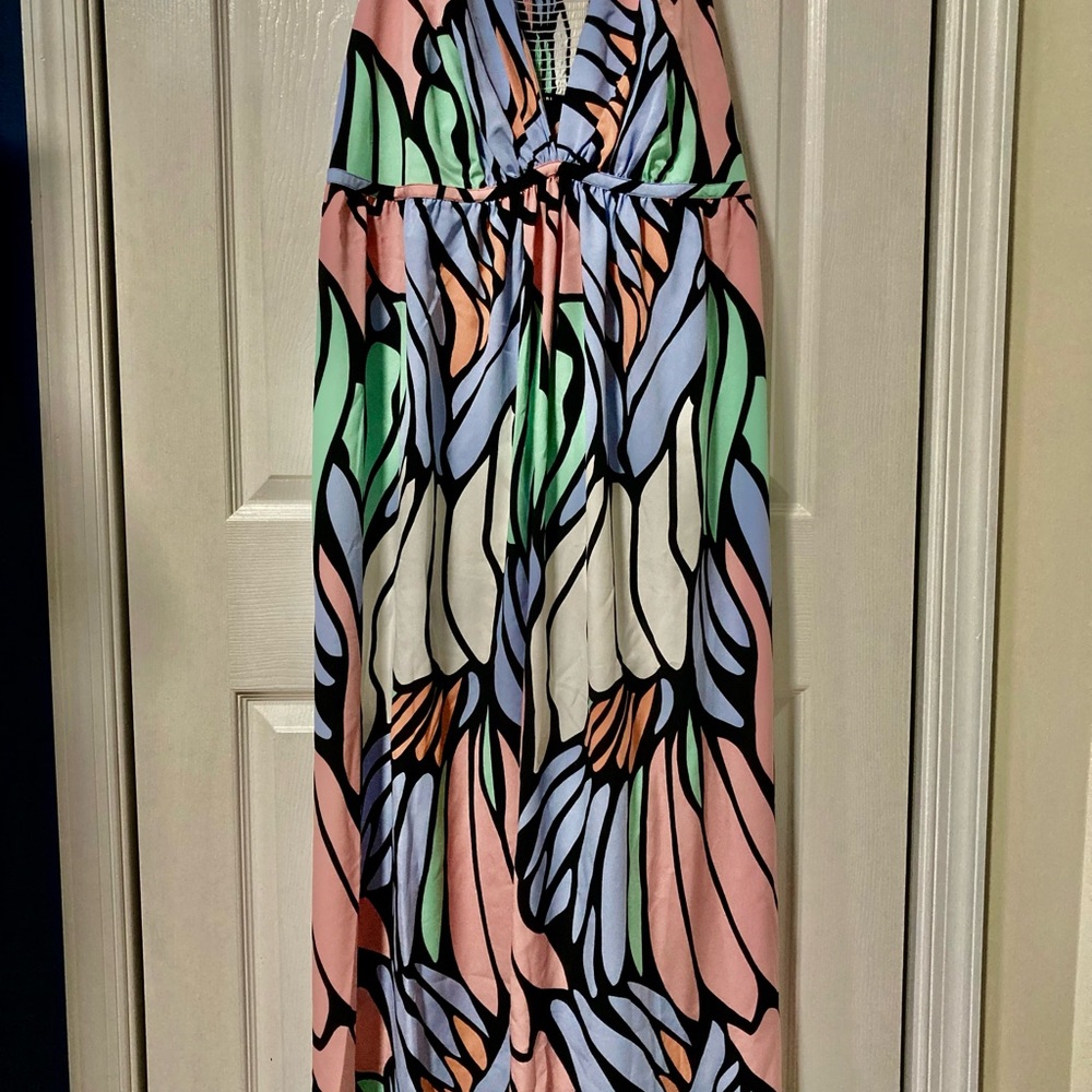 Natori Women's Cup Gown Length 52" Maxi Dress Plus 2X